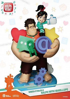 Ralph Breaks the Internet D-Stage PVC Diorama Ralph & Vanellope 16 cm