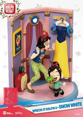 Ralph Breaks the Internet D-Stage PVC Diorama Snow White & Vanellope 15 cm