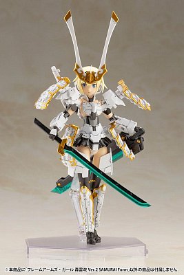 Plastový model Frame Arms Girl Kit Gourai-Kai Ver. 2 Forma samurajů 20 cm