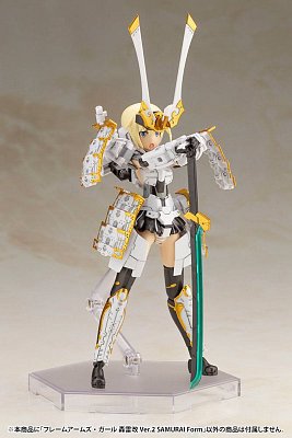 Plastový model Frame Arms Girl Kit Gourai-Kai Ver. 2 Forma samurajů 20 cm