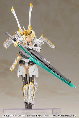 Plastový model Frame Arms Girl Kit Gourai-Kai Ver. 2 Forma samurajů 20 cm