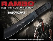 Rambo Replika Nůž s podpisem (Knife Sylvester Stallone Signature)