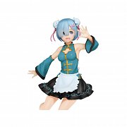 Re:Zero PVC socha Rem Mandarin Maid Ver. Obnova 23 cm