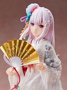 Re:ZERO -Starting Life in Another World- PVC socha 1/7 Emilia Shiromuku 25 cm