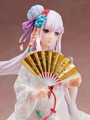 Re:ZERO -Starting Life in Another World- PVC socha 1/7 Emilia Shiromuku 25 cm