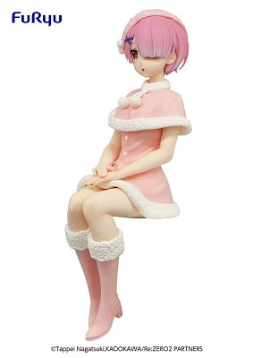 Re:Zero Noodle Stopper PVC socha Ram Snow Princess 14 cm