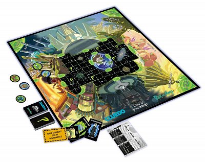 Rick and Morty Board Game Clue Back in Blackout *German Version*