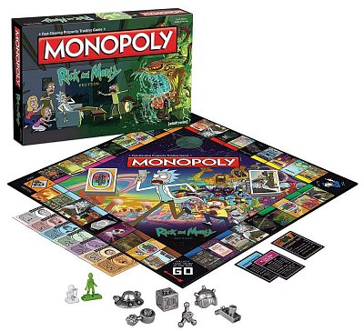 Rick and Morty Board Game Monopoly *French Version*