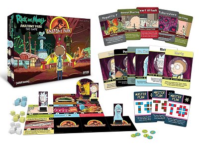 Rick and Morty Board Game The Anatomy Park *English Version*