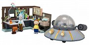 Rick and Morty Large Construction Set Spaceship & Garage