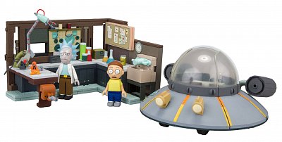 Rick and Morty Large Construction Set Spaceship & Garage