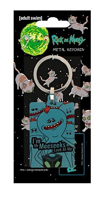 Rick and Morty Metal Keychain Mr. Meeseeks 6 cm