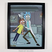 Rick & Morty Art Print Limitovaná edice Fan-Cel 36 x 28 cm