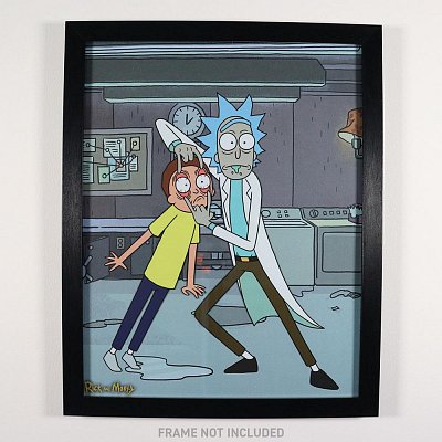 Rick & Morty Art Print Limitovaná edice Fan-Cel 36 x 28 cm