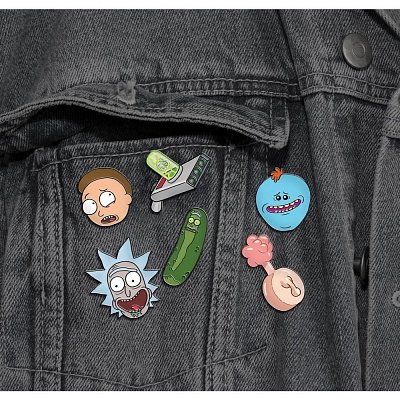 Rick & Morty Enamel Pin Display (18)