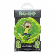 Rick & Morty Lenticular Coaster 4-Pack
