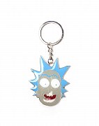 Rick & Morty Metal Keychain Rick Big Face 7 cm