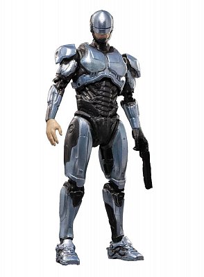 Robocop 2014 Exquisite Mini Action Figurka 1/18 Robocop Silver 10 cm - Poškozený obal