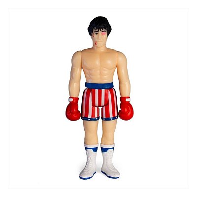 Sběratelská akční figurka Rocky 4 ReAction Rocky (Beat-Up) 10 cm
