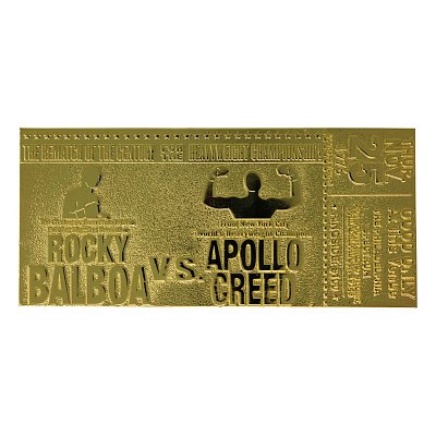 Vstupenka Rocky II Replica Superfight II (pozlacená)