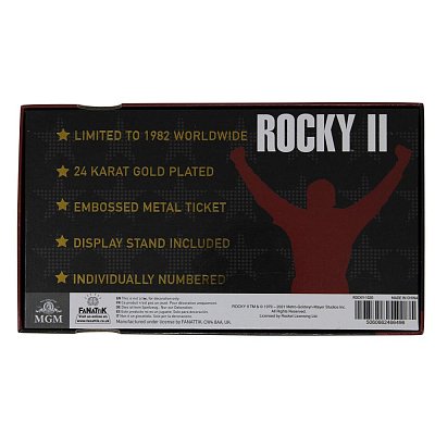 Vstupenka Rocky II Replica Superfight II (pozlacená)