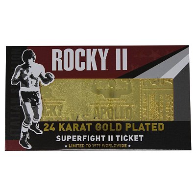 Vstupenka Rocky II Replica Superfight II (pozlacená)