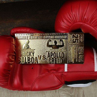 Vstupenka Rocky II Replica Superfight II (pozlacená)