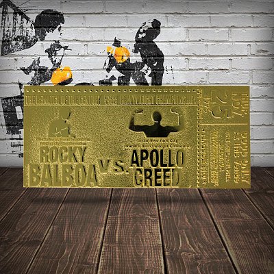 Vstupenka Rocky II Replica Superfight II (pozlacená)