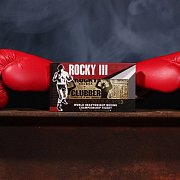 Vstupenka na mistrovství světa v boxu v těžké váze Replika Rocky III (pozlacená)