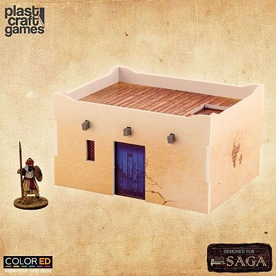 SAGA ColorED Miniature Gaming Model Kit 28 mm Desert Dwelling