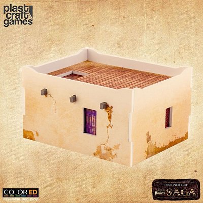 SAGA ColorED Miniature Gaming Model Kit 28 mm Desert Dwelling