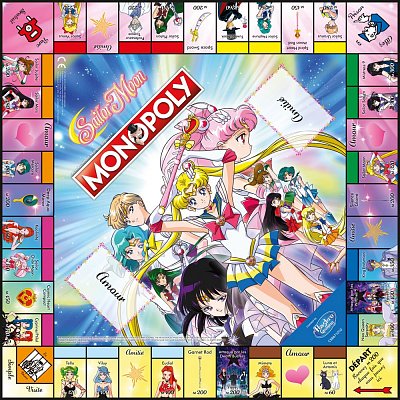 Sailor Moon Board Game Monopoly *French Version*