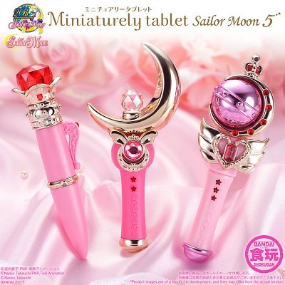 Sailor Moon Mini-Replicas Miniaturely Tablet Case 10 cm Assortment (6)