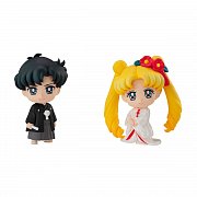 Sailor Moon Petit Chara Mini Figure 2 Set Happy Wedding Japanese Wedding Version 5 cm