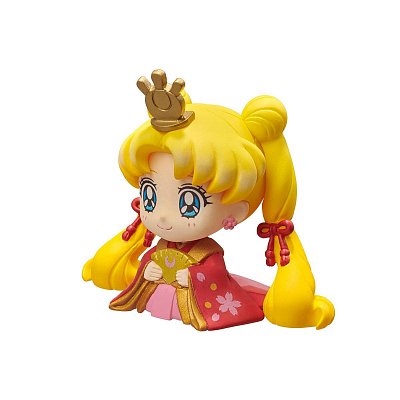 Sailor Moon Petit Chara Mini Figure 2 Set Hinamatsuri Usagi & Mamoru 6 cm