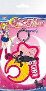 Sailor Moon Rubber Keychain Luna 7 cm