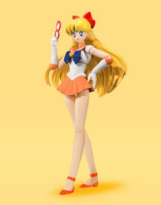 Sailor Moon S.H. Figuarts Action Figure Sailor Venus Animation Color Edition 14 cm