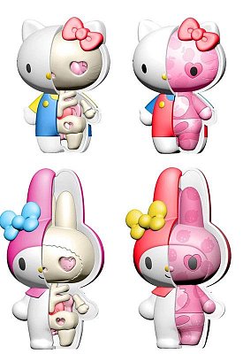 Sanrio Puzzle Mascot Kaitai Fantasy Figures 6 cm Assortment Hello Kitty & My Melody (4)
