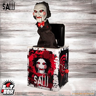 Saw Burst-A-Box Music Box Billy 36 cm --- DAMAGED PACKAGING