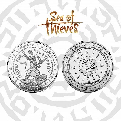 Sea of Thieves Collectable Coin Pirates For All Eternity Silver Edition