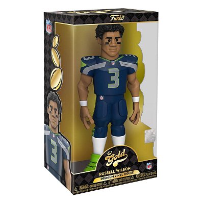 Seahawks Vinyl Gold Figurky 30 cm Sortiment Russella Wilsona (2)