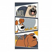 Secret Life of Pets Towel Characters 140 x 70 cm