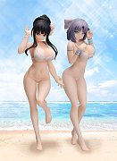 Senran Kagura Peach Beach Splash S-style Statue 1/12 Ikaruga Swimsuit Ver. 15 cm