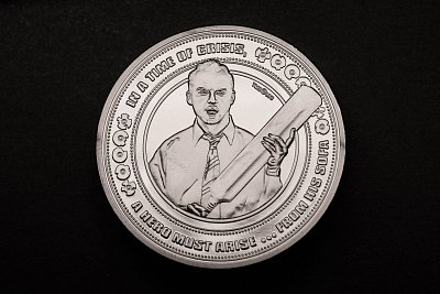 Shaun of the Dead Collectable Coin 25th Anniversary (silver plated)