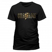 Shazam T-Shirt Gold Foil Logo