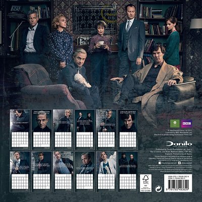 Sherlock Calendar 2018 English Version*