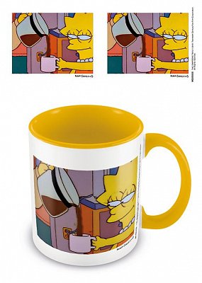 Simpsons Coloured Inner Mug Lisa Coffee