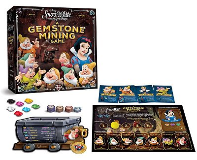 Snow White and the Seven Dwarfs Board Game A Gemstone Mining Game *English Version*