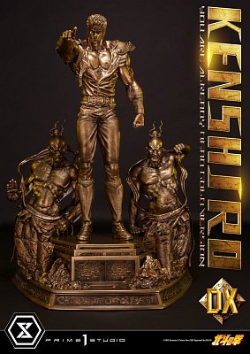 Socha Fist of the North Star 1/4 Kenshiro You Are Yes Dead Deluxe Gold Verze 71 cm