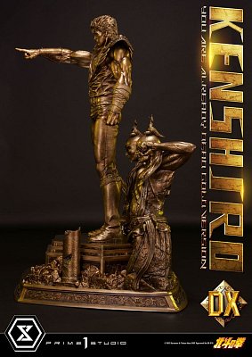 Socha Fist of the North Star 1/4 Kenshiro You Are Yes Dead Deluxe Gold Verze 71 cm